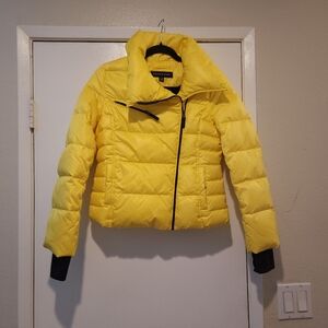 Yellow Kid's Puffer Jacket